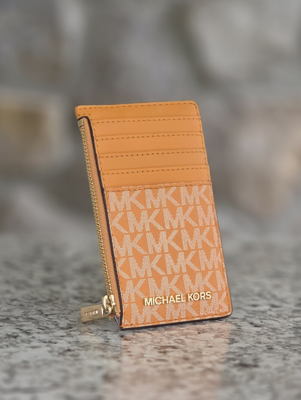 Michael Kors Jet Set Logo Card Case Wallet